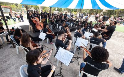 Concerto de encerramento do Programa Aprendiz Musical 2022 levou público à Praça São João, no centro de Niterói