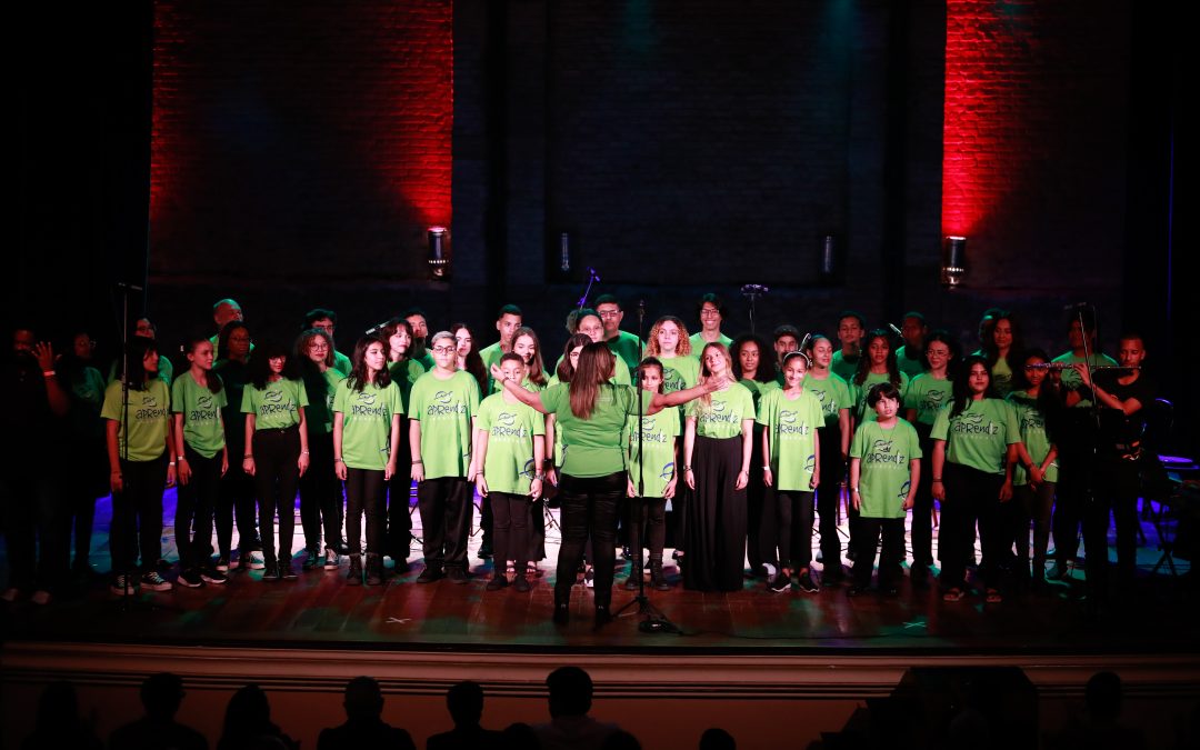 Apresentação Aprendiz Musical no Teatro Popular de Niterói