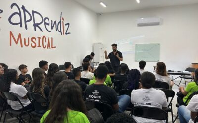 Programa Aprendiz Musical retoma as aulas para o segundo semestre