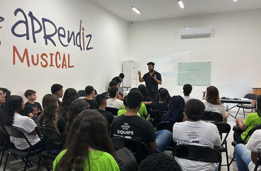 Programa Aprendiz Musical retoma as aulas para o segundo semestre