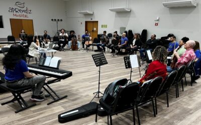 Aprendiz Musical promove oficina sobre ensino de violino a crianças